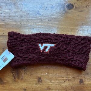 VT Maroon Knit Headband